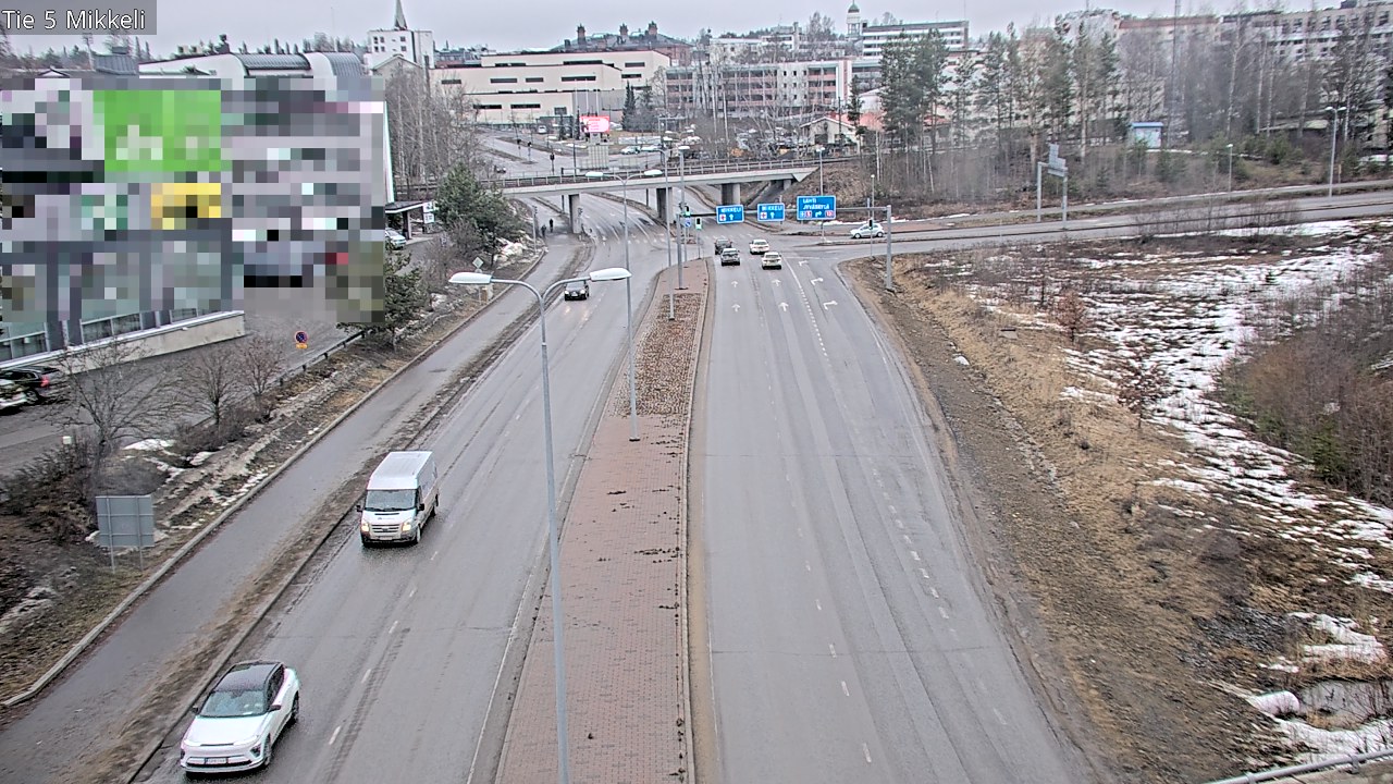 Weather Camera Image Road 5 Mikkeli, Mikkeli, Etelä-Savo