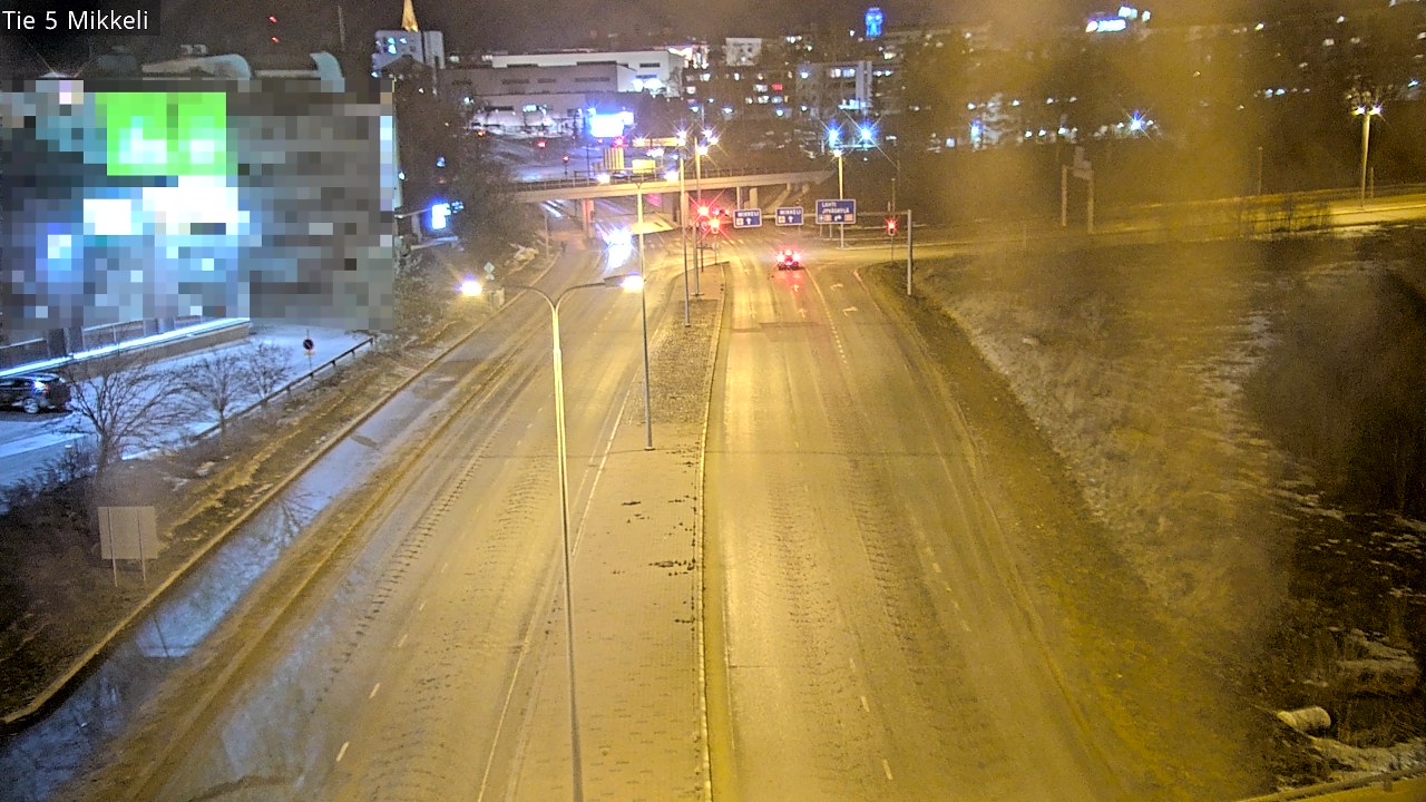 Weather Camera Image Road 5 Mikkeli, Mikkeli, Etelä-Savo
