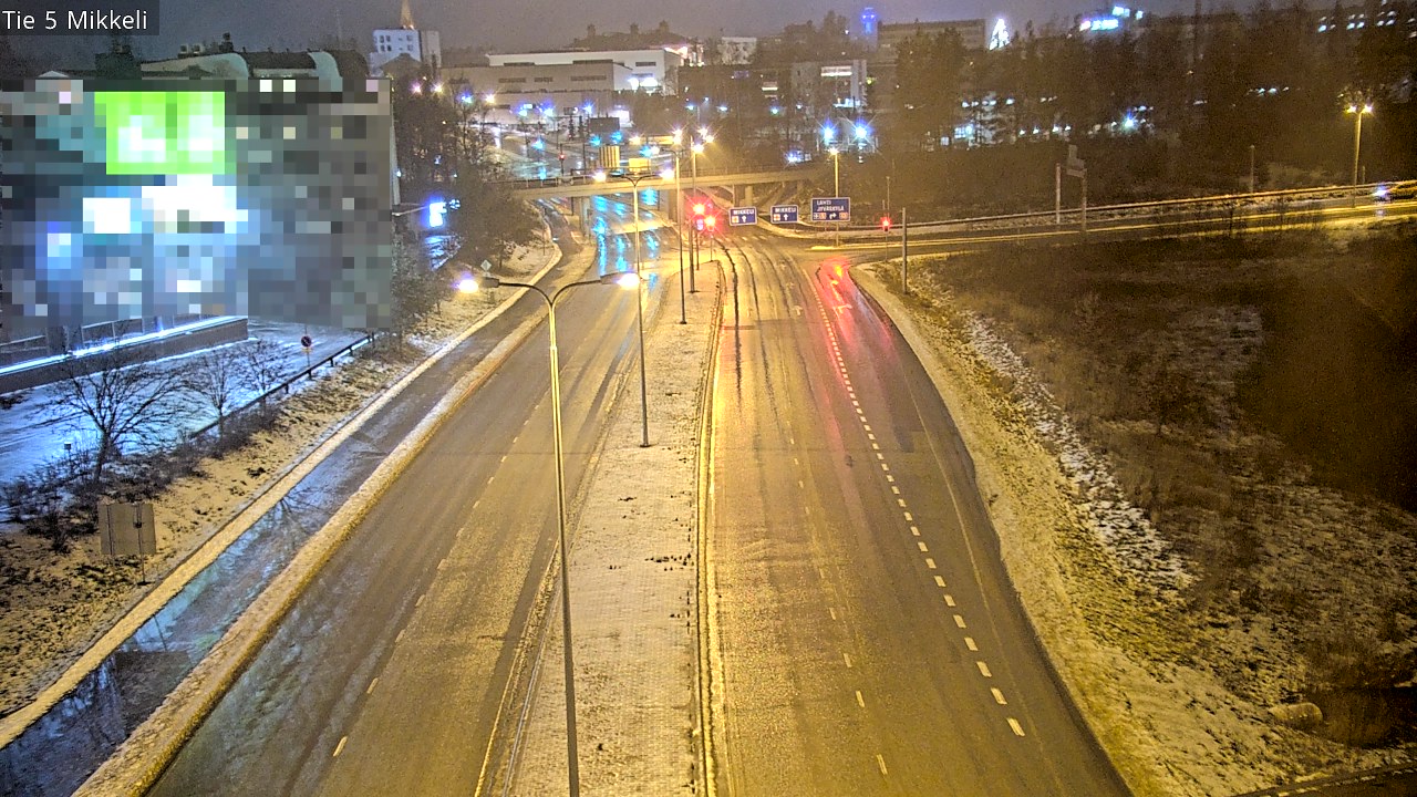 Weather Camera Image Road 5 Mikkeli, Mikkeli, Etelä-Savo