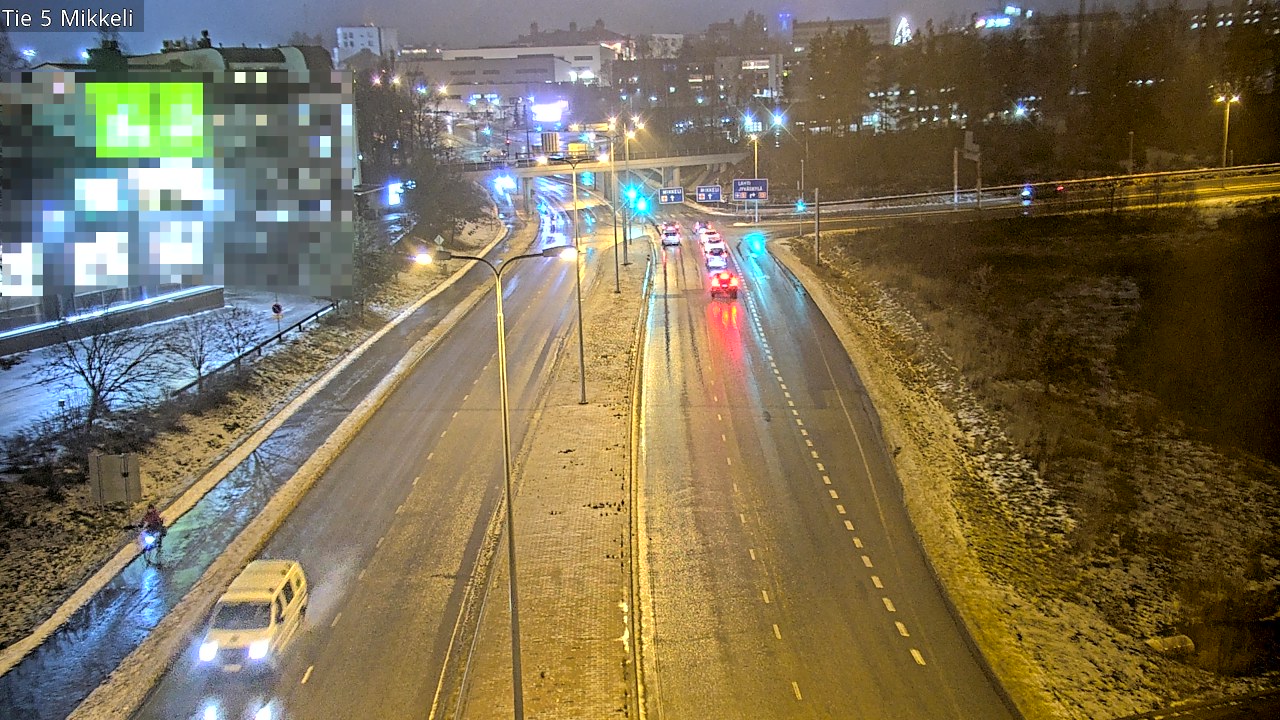 Weather Camera Image Road 5 Mikkeli, Mikkeli, Etelä-Savo