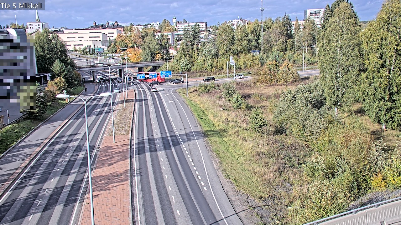 Weather Camera Image Road 5 Mikkeli, Mikkeli, Etelä-Savo