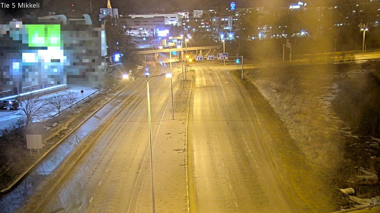 Weather Camera Image Road 5 Mikkeli, Mikkeli, Etelä-Savo