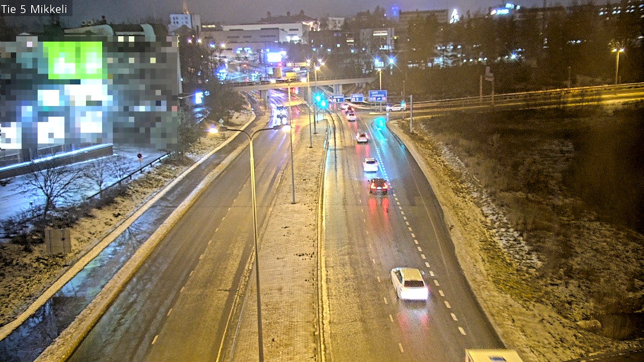 Weather Camera Image Road 5 Mikkeli, Mikkeli, Etelä-Savo