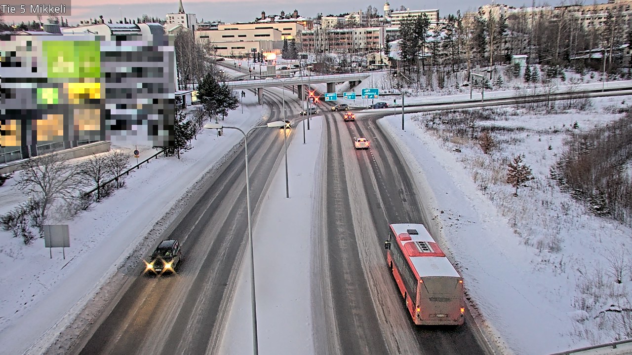 Weather Camera Image Road 5 Mikkeli, Mikkeli, Etelä-Savo