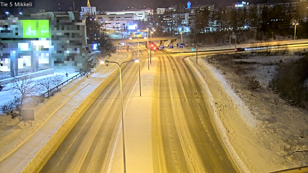 Weather Camera Image Road 5 Mikkeli, Mikkeli, Etelä-Savo