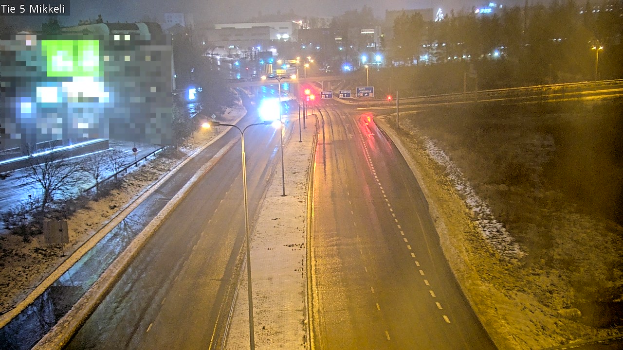 Weather Camera Image Road 5 Mikkeli, Mikkeli, Etelä-Savo