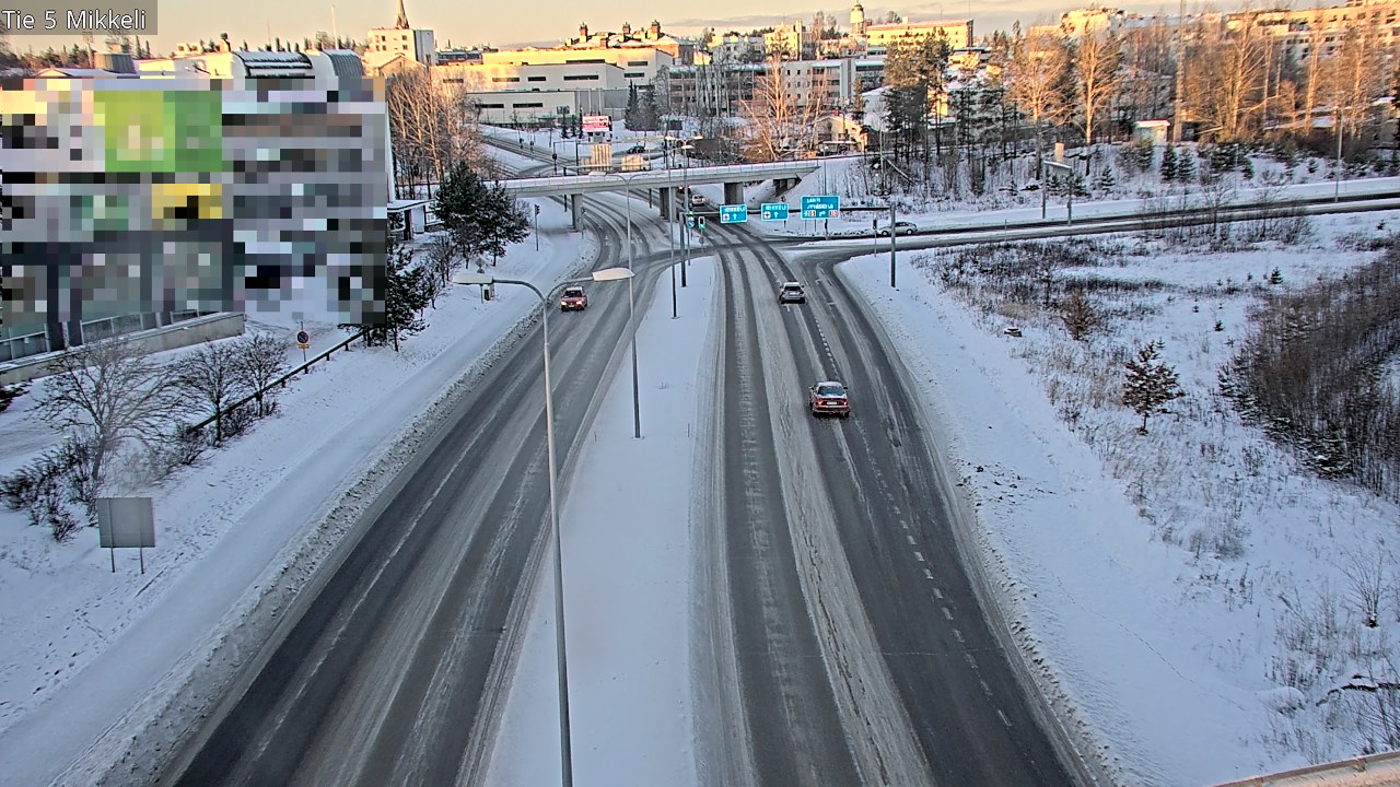 Weather Camera Image Road 5 Mikkeli, Mikkeli, Etelä-Savo