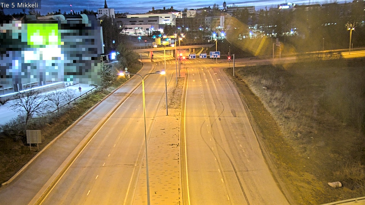 Weather Camera Image Road 5 Mikkeli, Mikkeli, Etelä-Savo