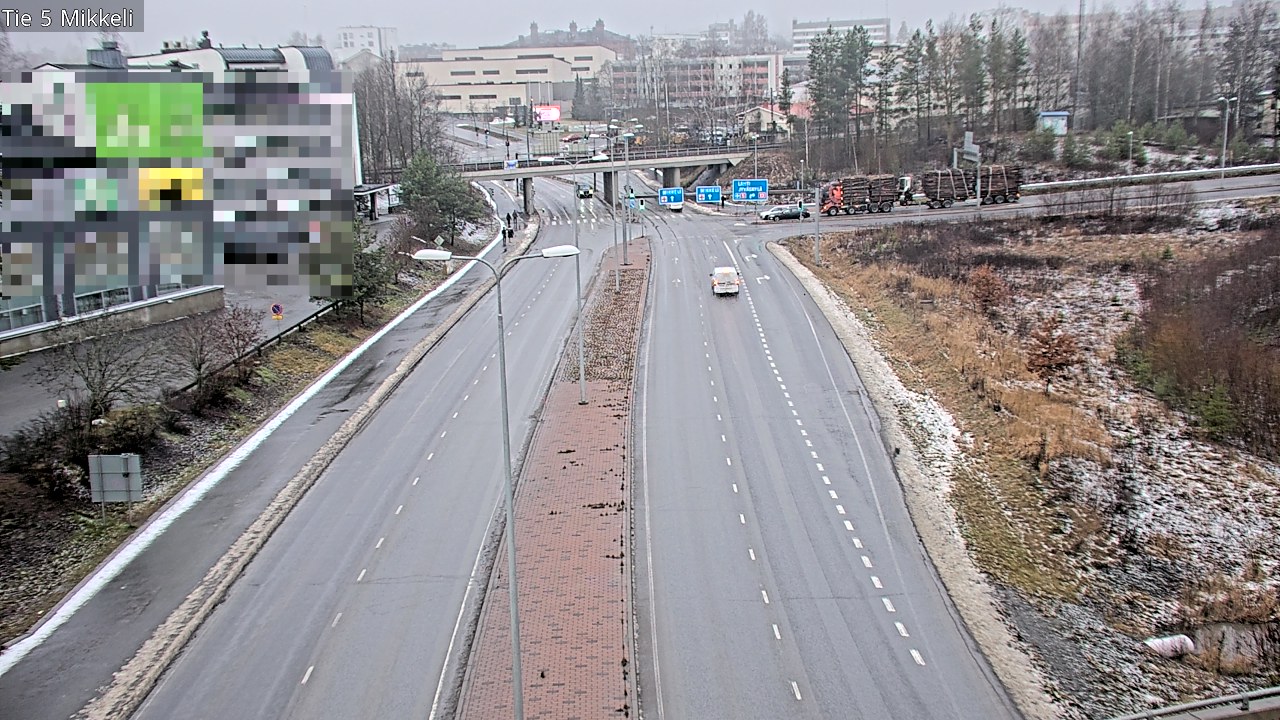 Weather Camera Image Road 5 Mikkeli, Mikkeli, Etelä-Savo