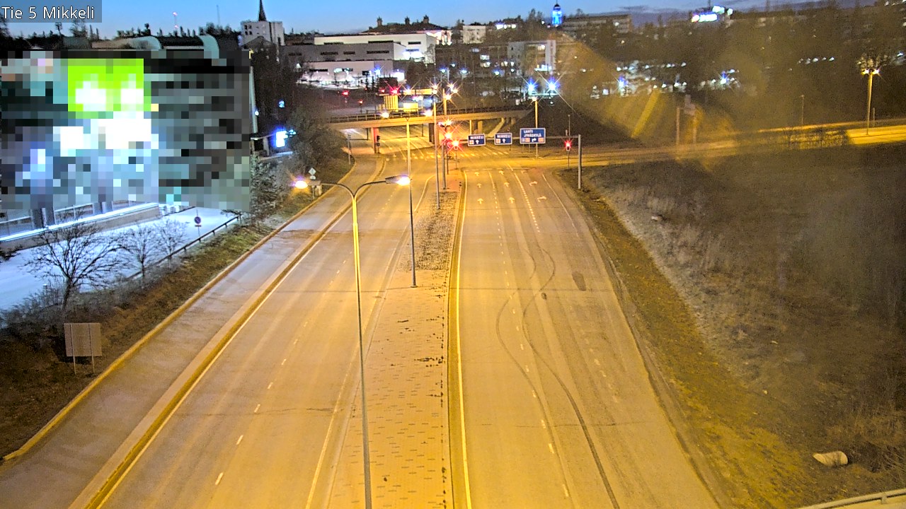 Weather Camera Image Tie 5 St Michel, Mikkeli, Etelä-Savo