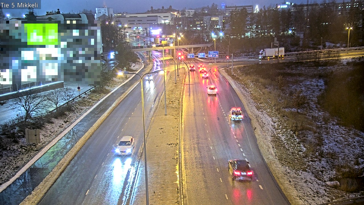 Weather Camera Image Road 5 Mikkeli, Mikkeli, Etelä-Savo