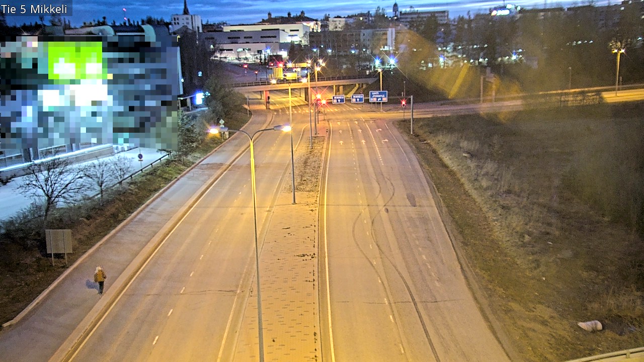 Weather Camera Image Road 5 Mikkeli, Mikkeli, Etelä-Savo