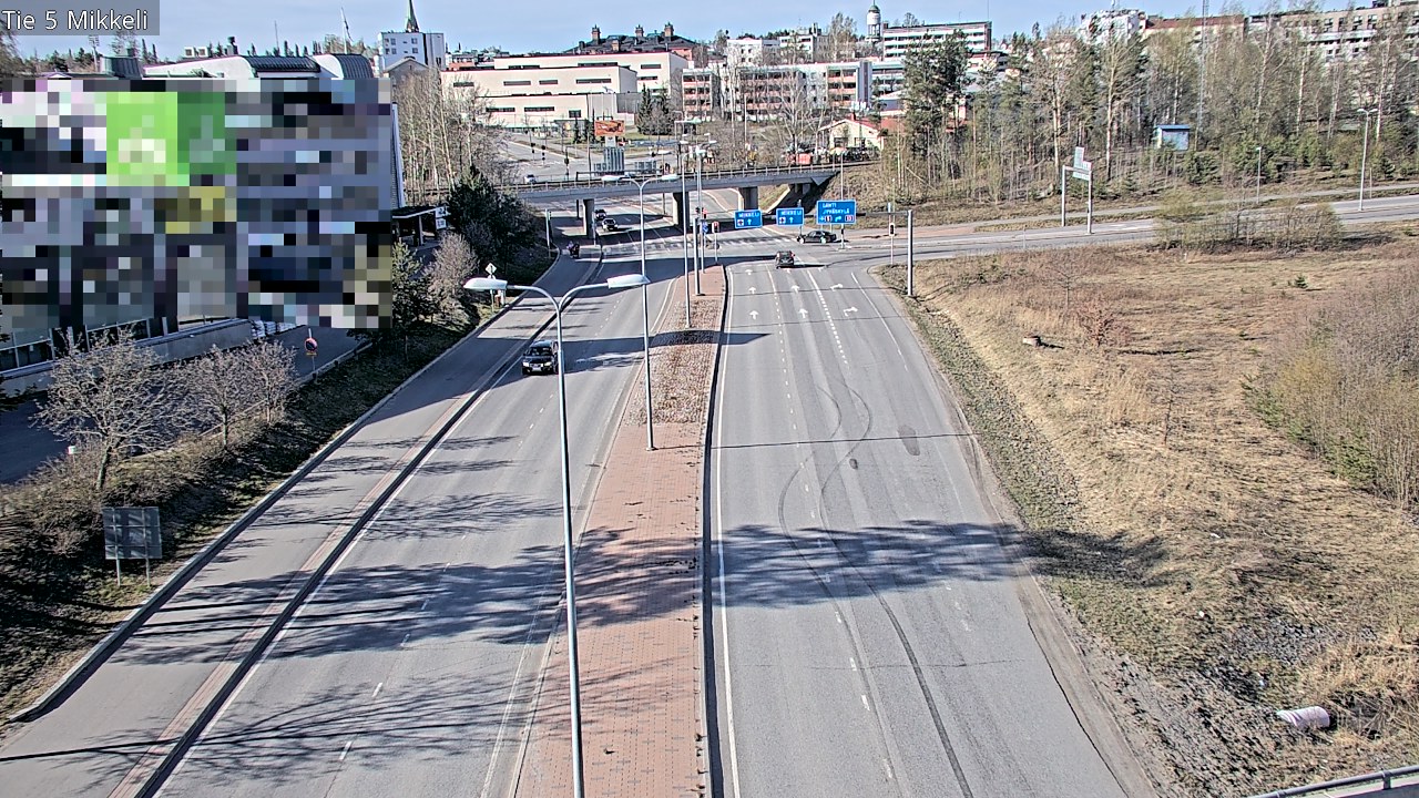 Weather Camera Image Tie 5 St Michel, Mikkeli, Etelä-Savo