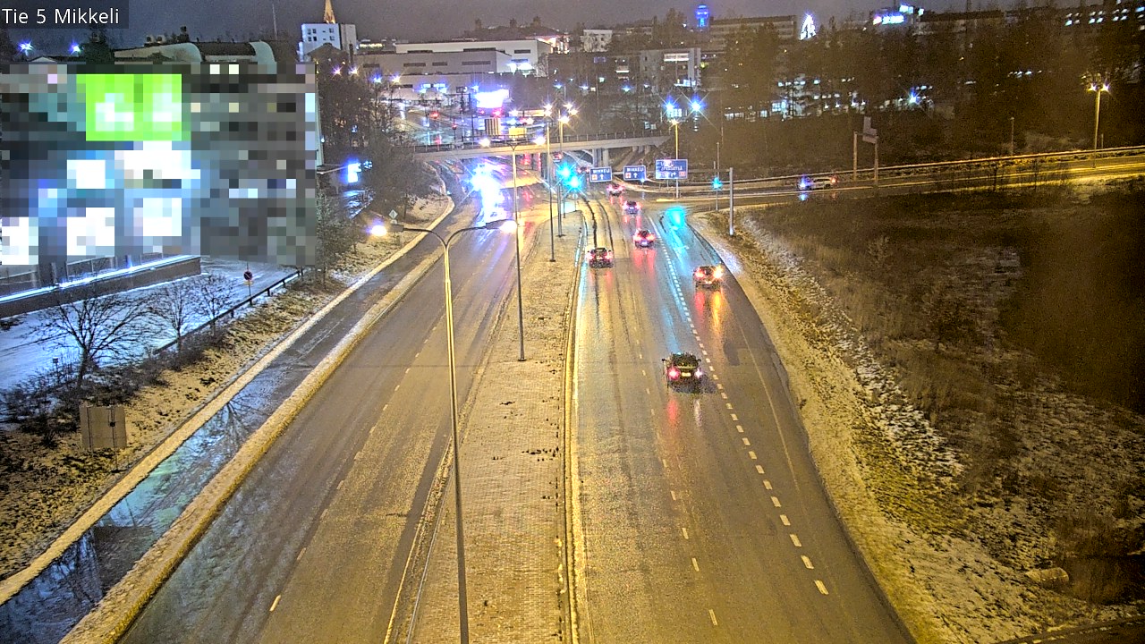 Weather Camera Image Road 5 Mikkeli, Mikkeli, Etelä-Savo