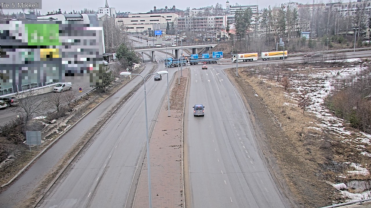 Weather Camera Image Road 5 Mikkeli, Mikkeli, Etelä-Savo