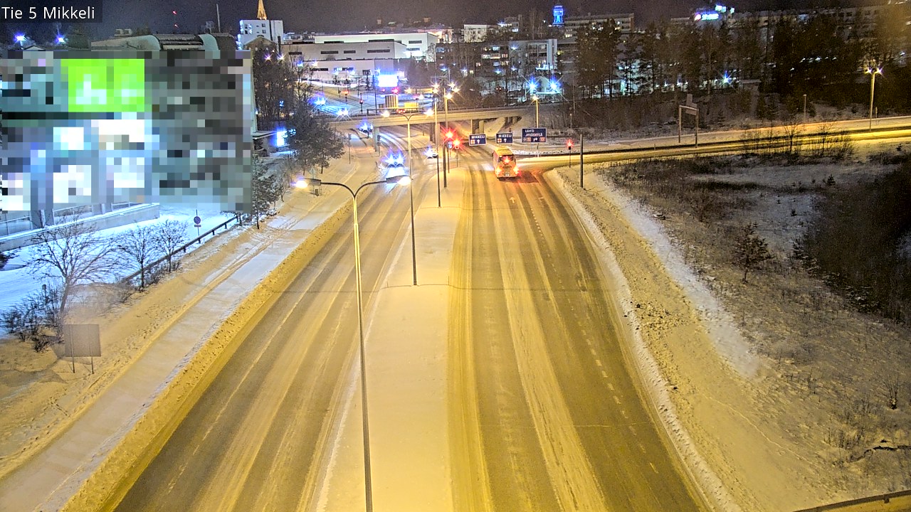 Weather Camera Image Road 5 Mikkeli, Mikkeli, Etelä-Savo