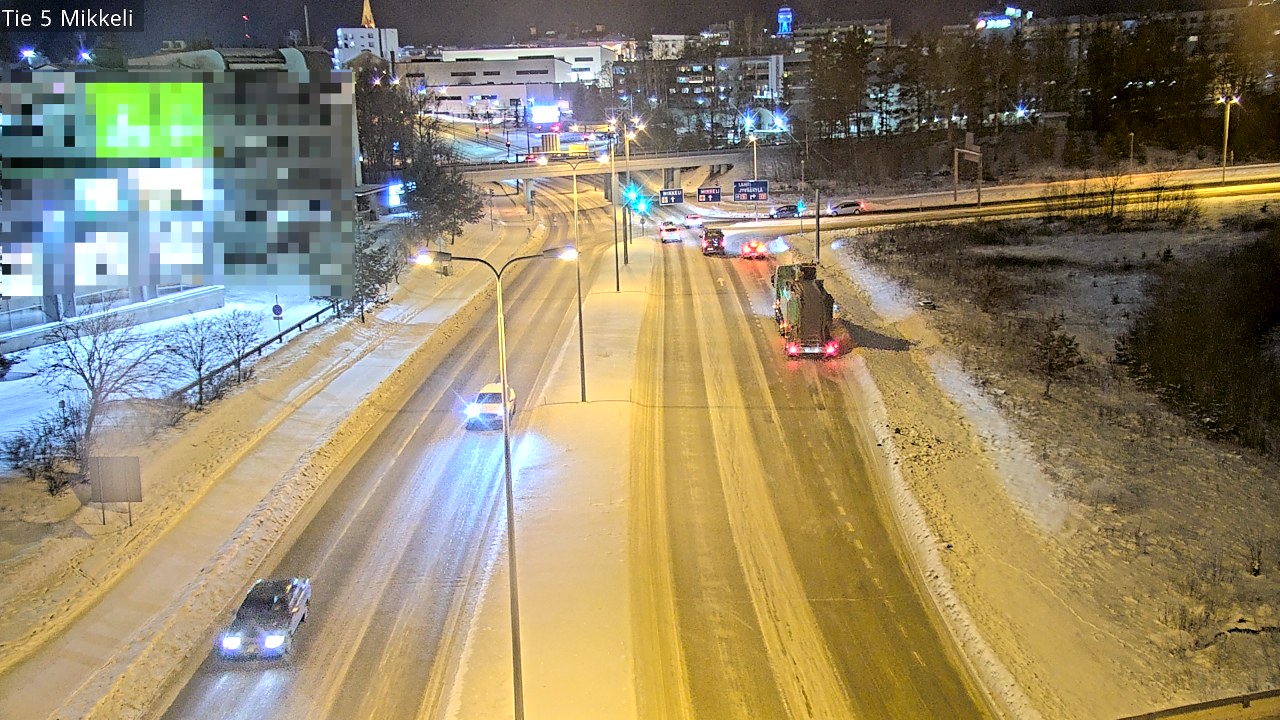 Weather Camera Image Road 5 Mikkeli, Mikkeli, Etelä-Savo