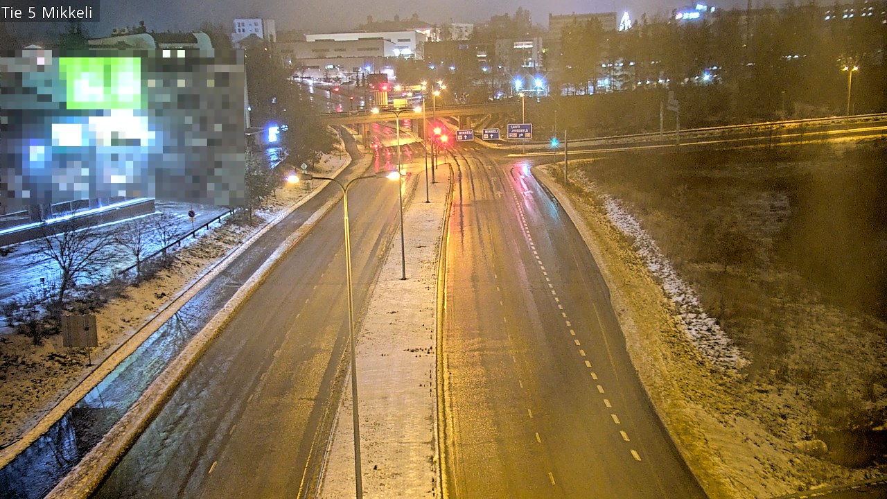 Weather Camera Image Road 5 Mikkeli, Mikkeli, Etelä-Savo