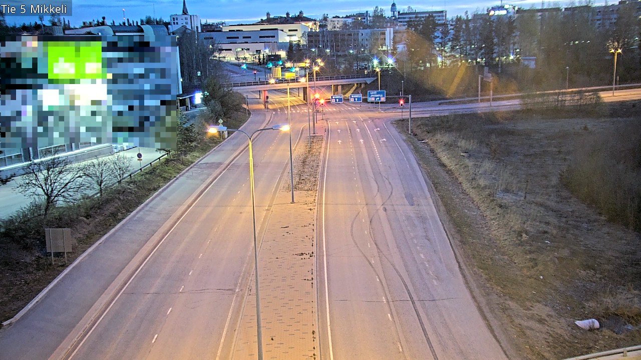 Weather Camera Image Road 5 Mikkeli, Mikkeli, Etelä-Savo