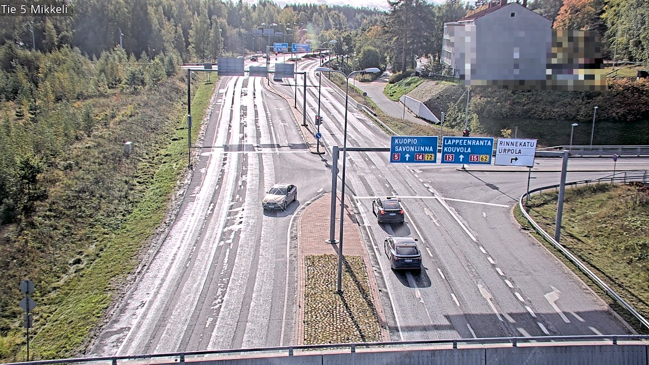 Weather Camera Image Road 5 Mikkeli, Mikkeli, Etelä-Savo