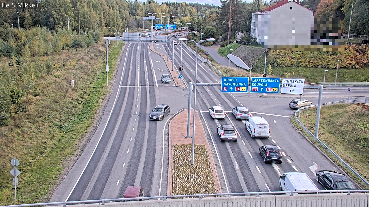 Weather Camera Image Road 5 Mikkeli, Mikkeli, Etelä-Savo