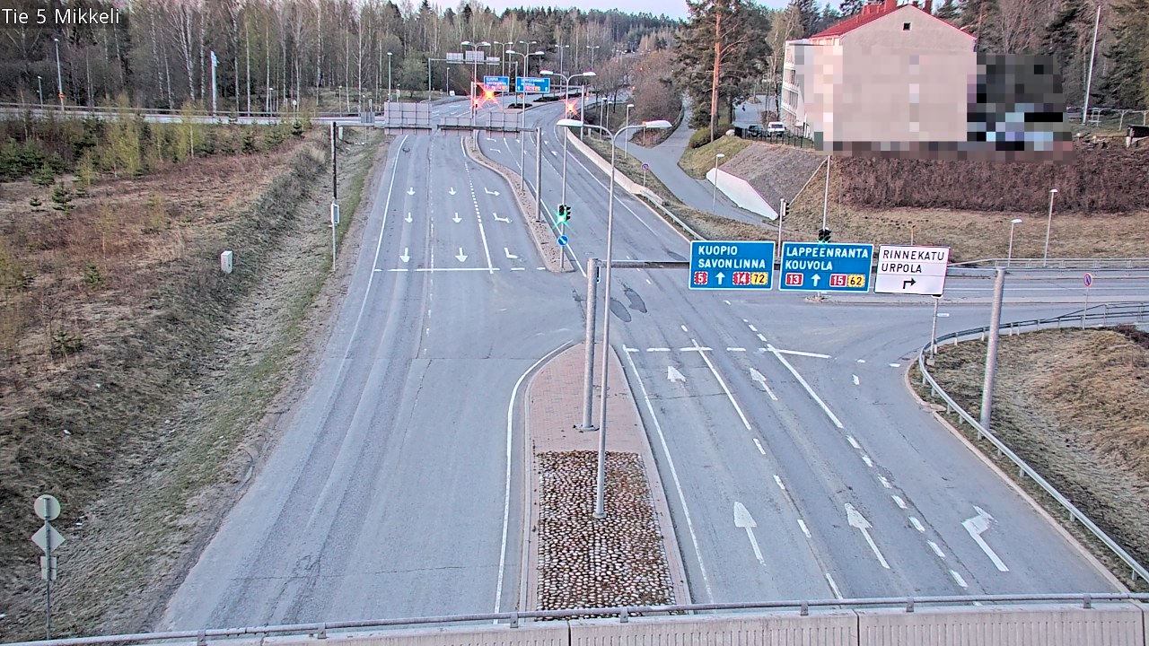 Weather Camera Image Road 5 Mikkeli, Mikkeli, Etelä-Savo