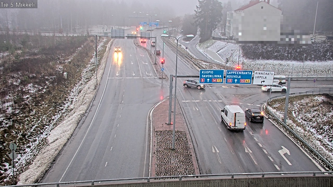 Weather Camera Image Road 5 Mikkeli, Mikkeli, Etelä-Savo