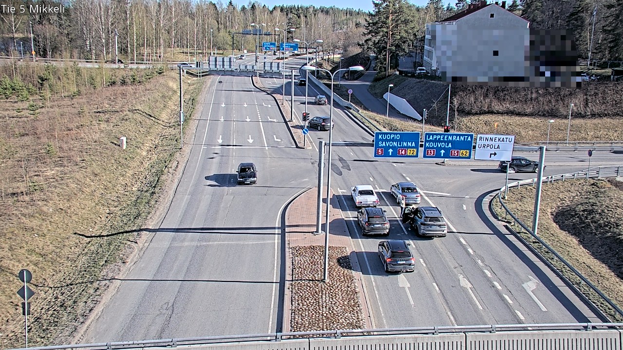 Weather Camera Image Tie 5 St Michel, Mikkeli, Etelä-Savo