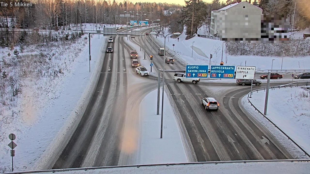 Weather Camera Image Tie 5 St Michel, Mikkeli, Etelä-Savo