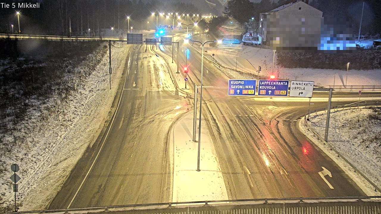 Weather Camera Image Road 5 Mikkeli, Mikkeli, Etelä-Savo