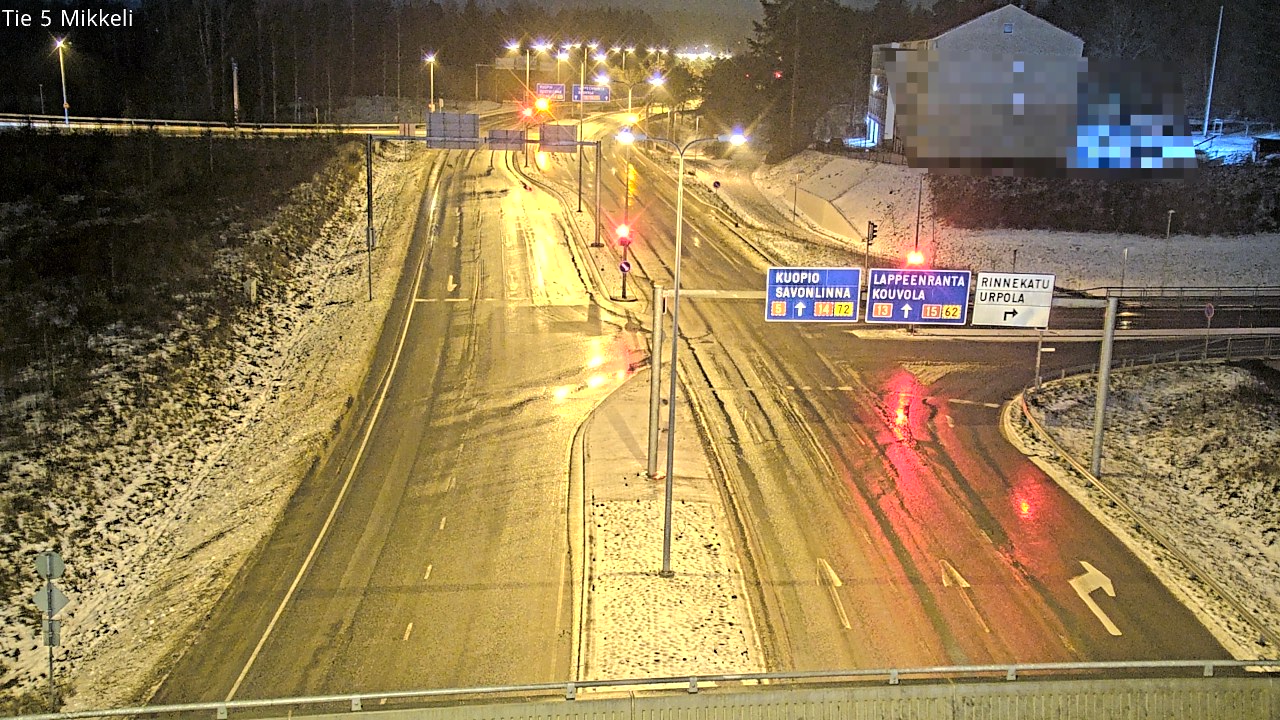 Weather Camera Image Road 5 Mikkeli, Mikkeli, Etelä-Savo