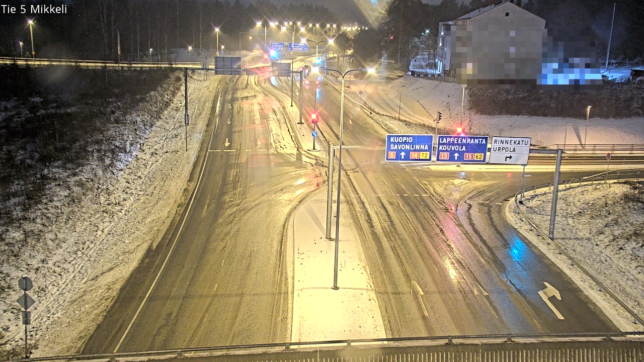 Weather Camera Image Road 5 Mikkeli, Mikkeli, Etelä-Savo
