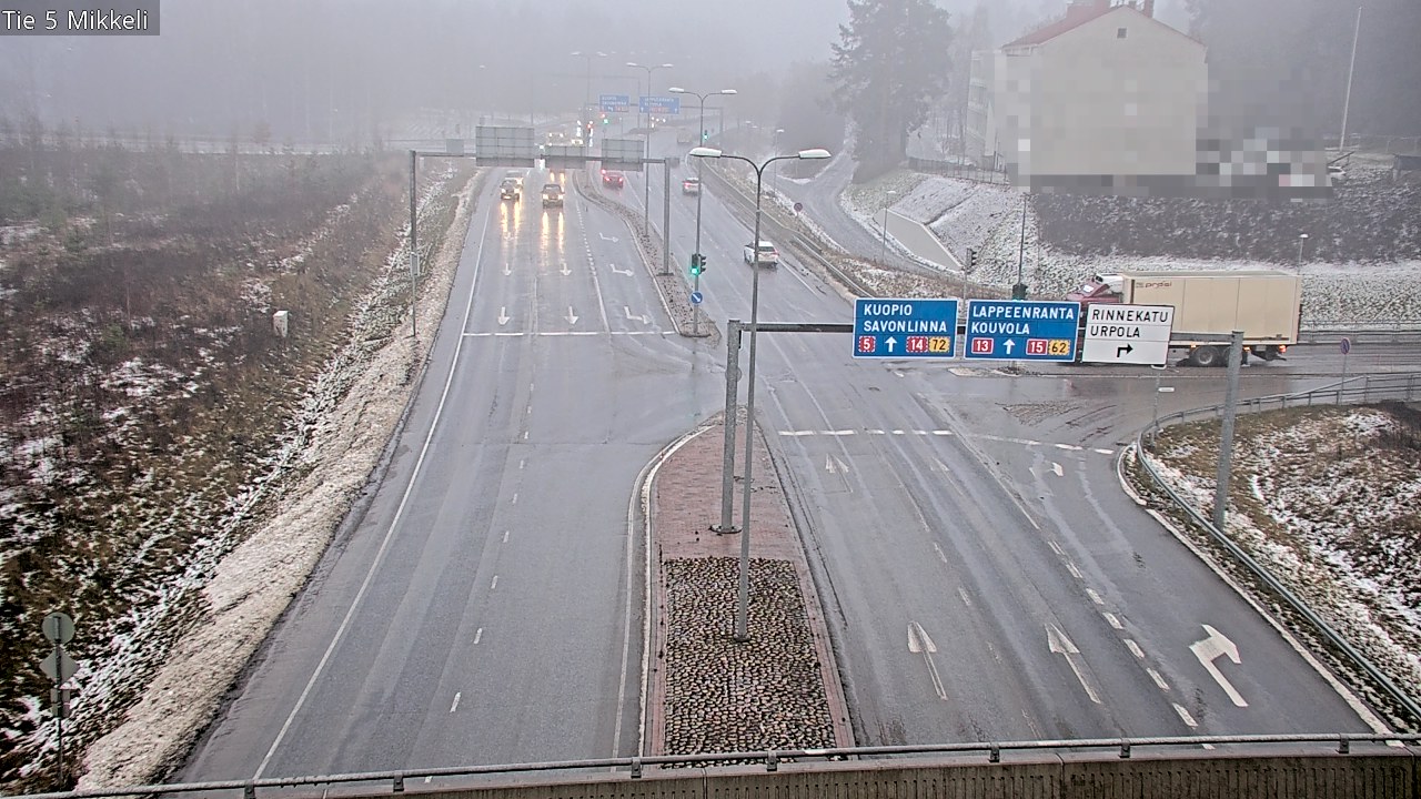 Weather Camera Image Road 5 Mikkeli, Mikkeli, Etelä-Savo
