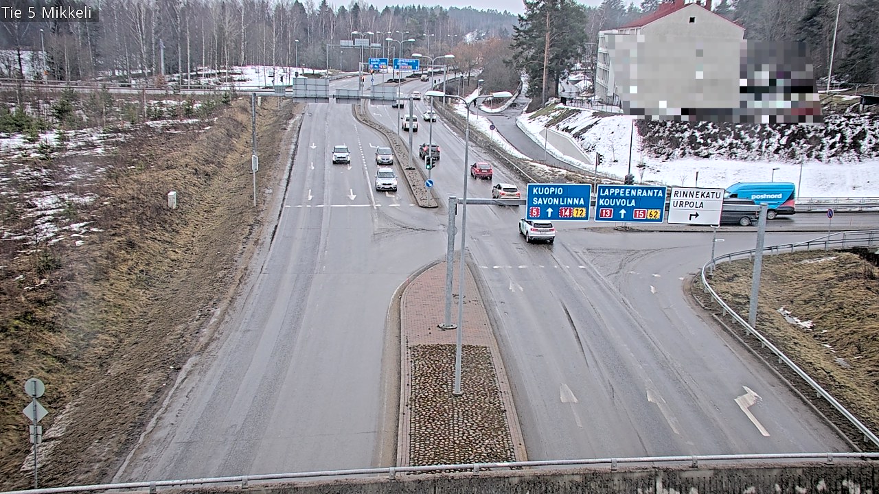 Weather Camera Image Road 5 Mikkeli, Mikkeli, Etelä-Savo