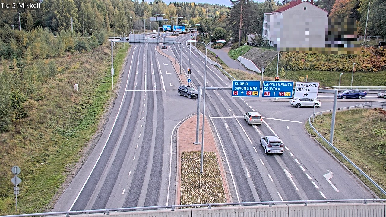 Weather Camera Image Road 5 Mikkeli, Mikkeli, Etelä-Savo