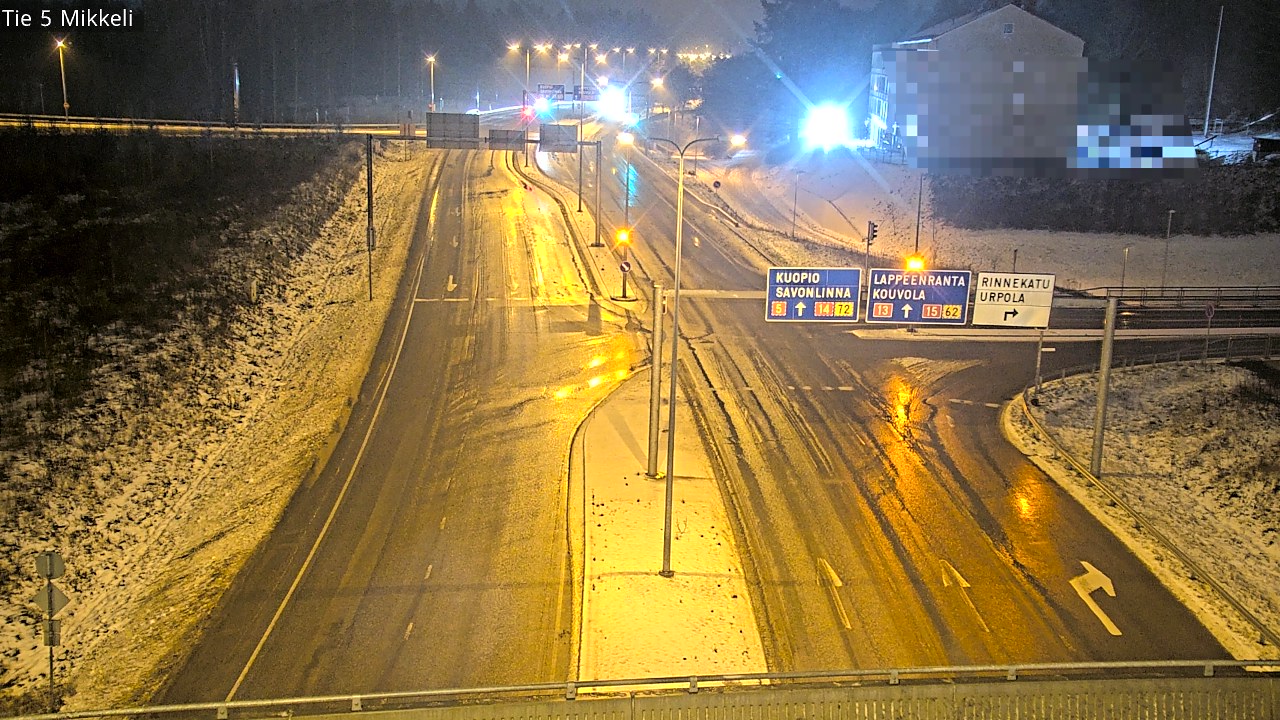 Weather Camera Image Road 5 Mikkeli, Mikkeli, Etelä-Savo