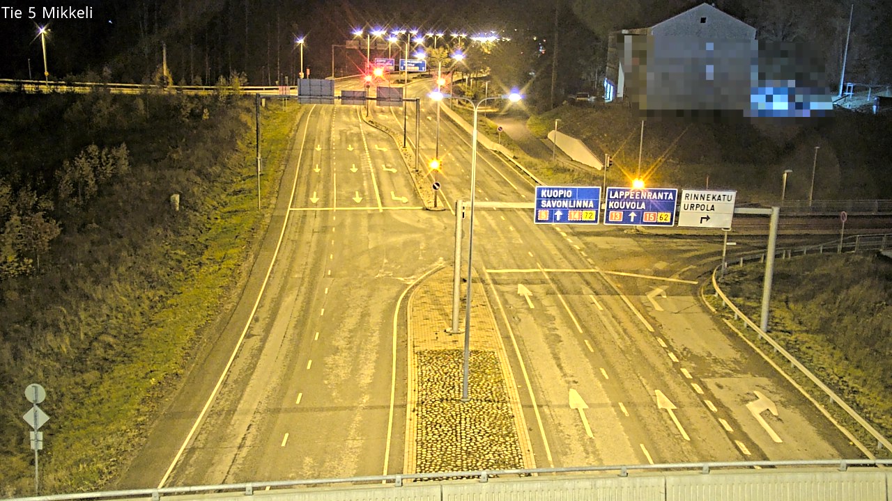 Weather Camera Image Tie 5 St Michel, Mikkeli, Etelä-Savo