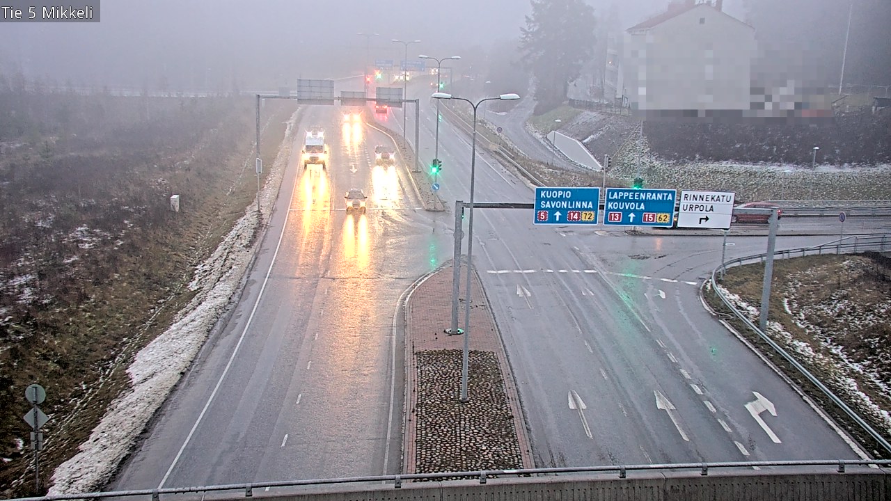 Weather Camera Image Road 5 Mikkeli, Mikkeli, Etelä-Savo