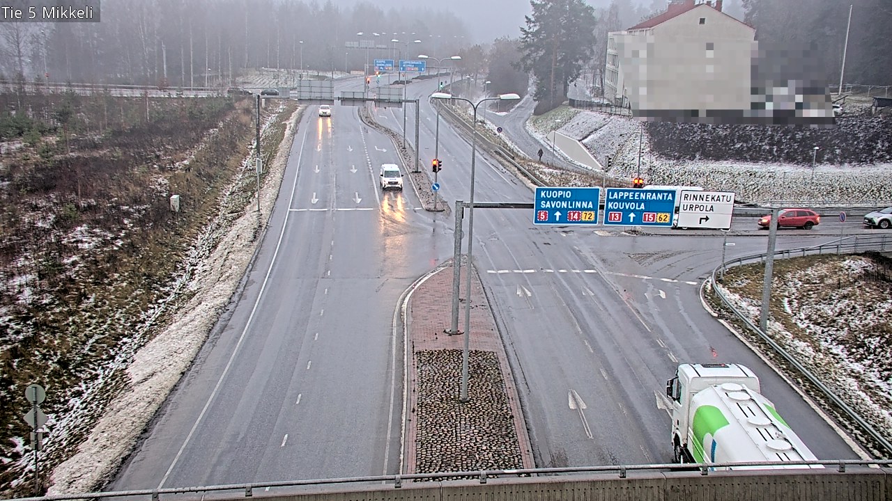 Weather Camera Image Road 5 Mikkeli, Mikkeli, Etelä-Savo