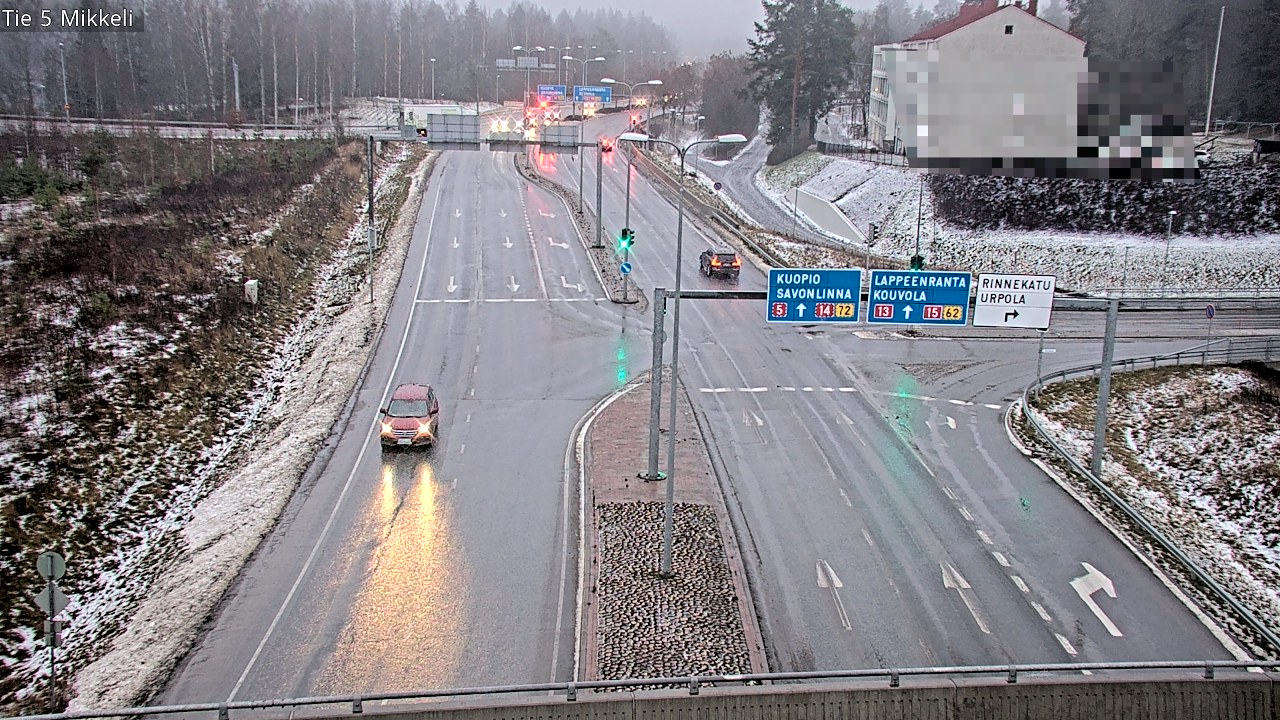 Weather Camera Image Road 5 Mikkeli, Mikkeli, Etelä-Savo