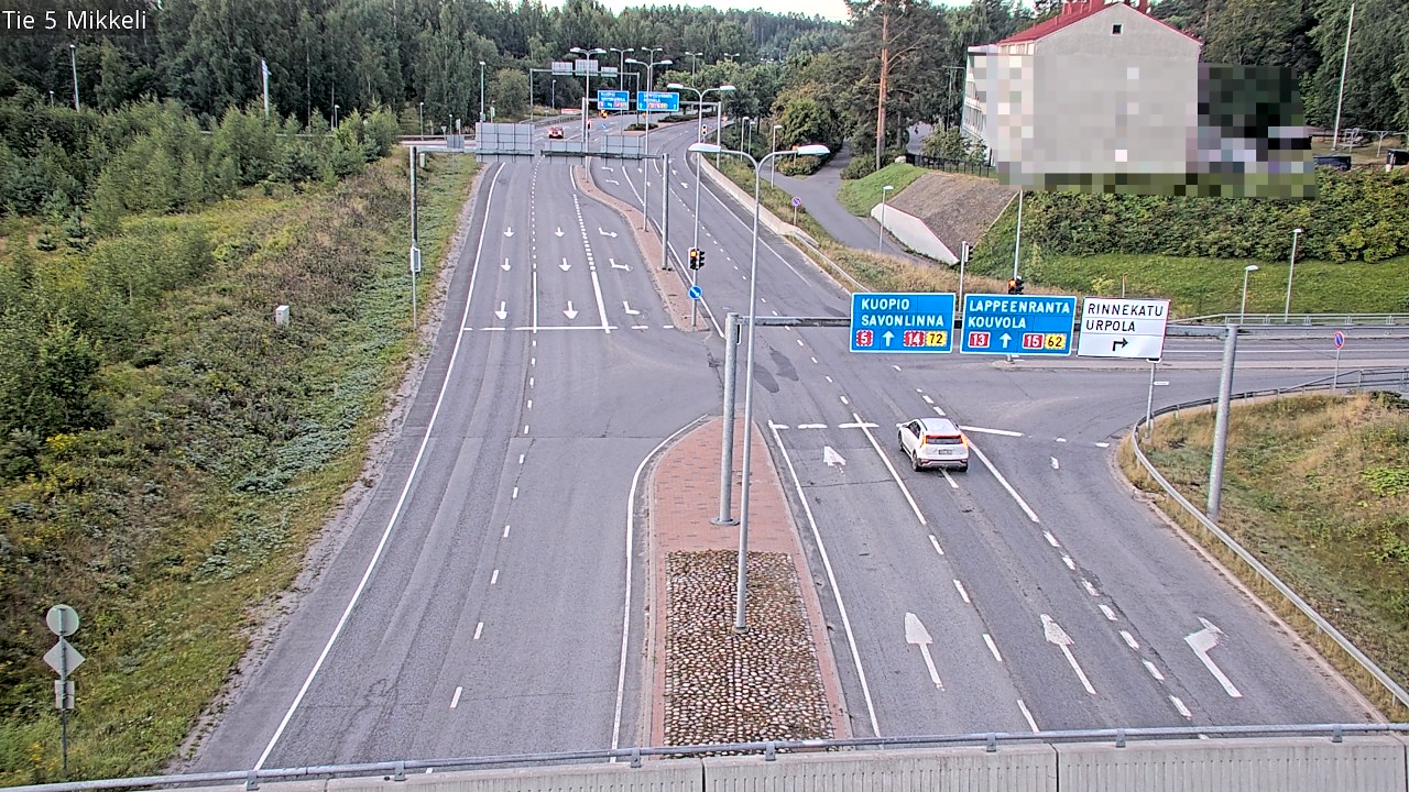 Weather Camera Image Road 5 Mikkeli, Mikkeli, Etelä-Savo