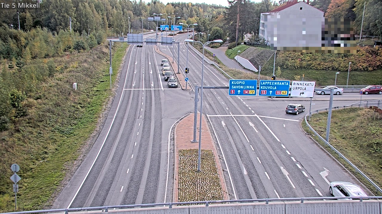 Weather Camera Image Road 5 Mikkeli, Mikkeli, Etelä-Savo