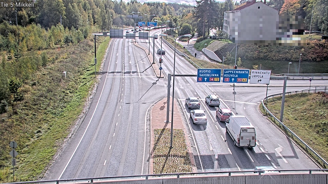 Weather Camera Image Road 5 Mikkeli, Mikkeli, Etelä-Savo