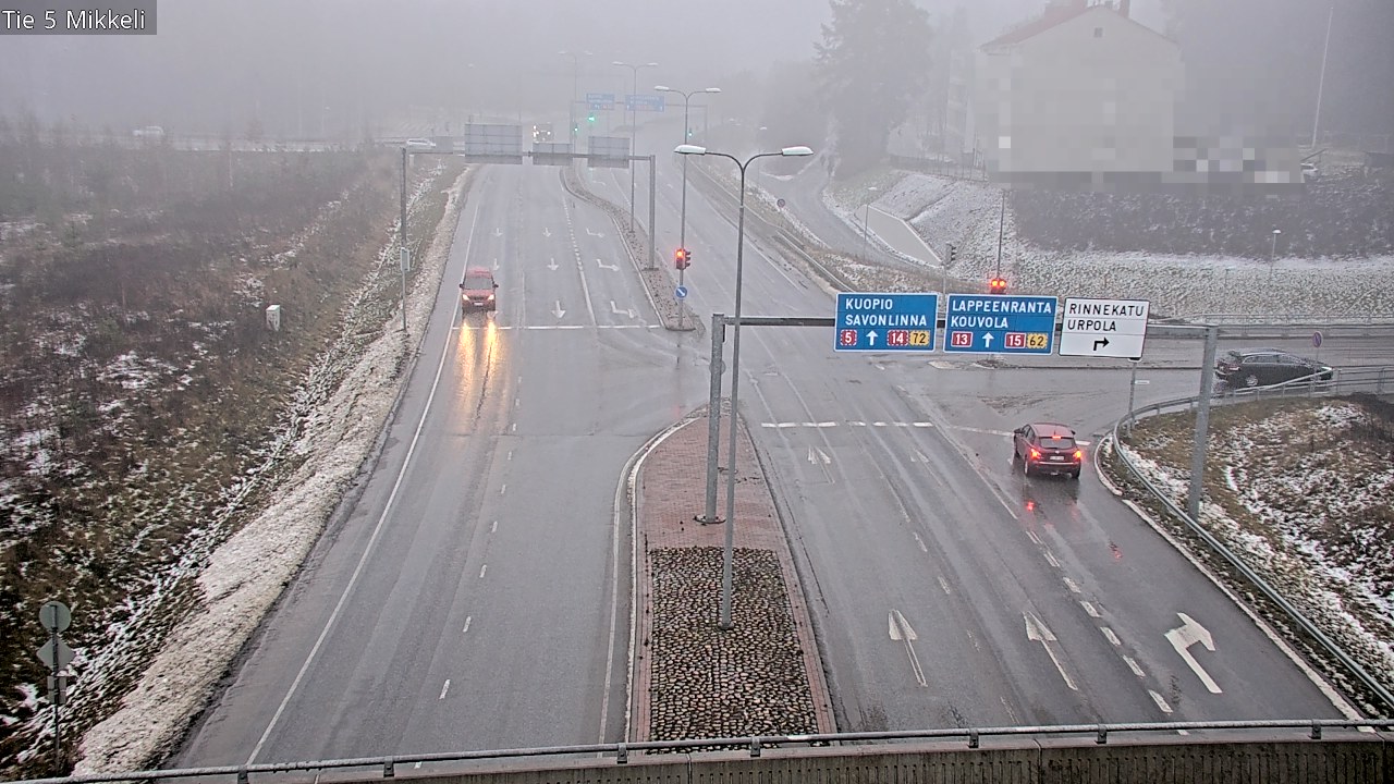 Weather Camera Image Road 5 Mikkeli, Mikkeli, Etelä-Savo