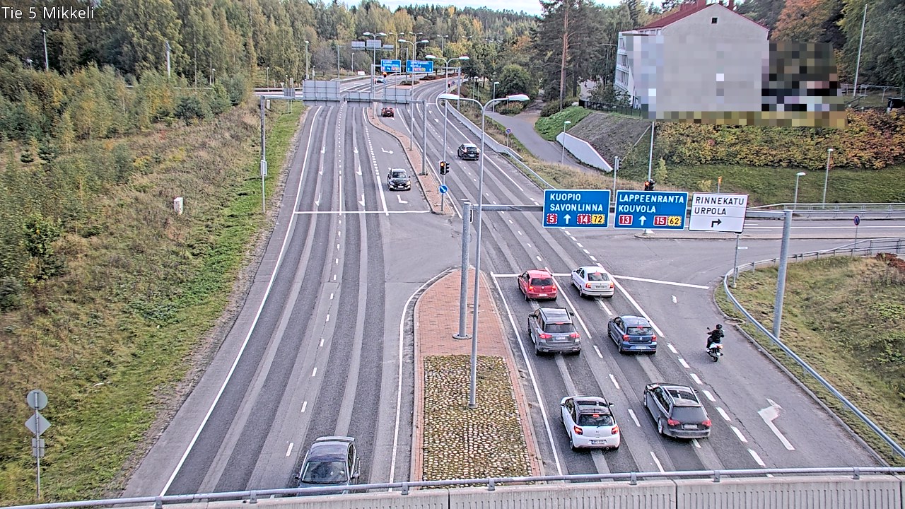 Weather Camera Image Road 5 Mikkeli, Mikkeli, Etelä-Savo