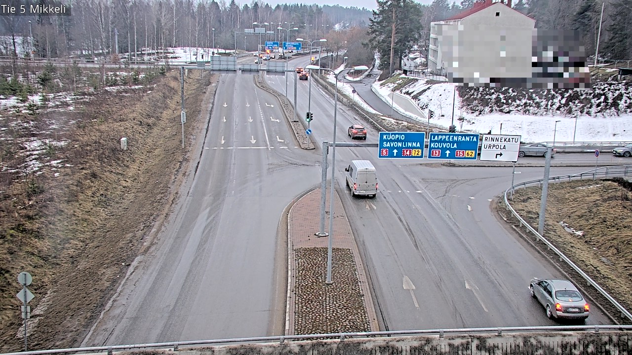 Weather Camera Image Road 5 Mikkeli, Mikkeli, Etelä-Savo