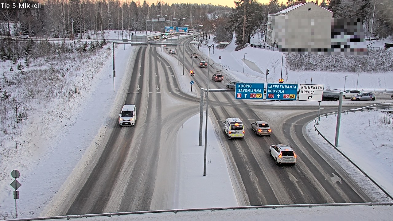 Weather Camera Image Tie 5 St Michel, Mikkeli, Etelä-Savo