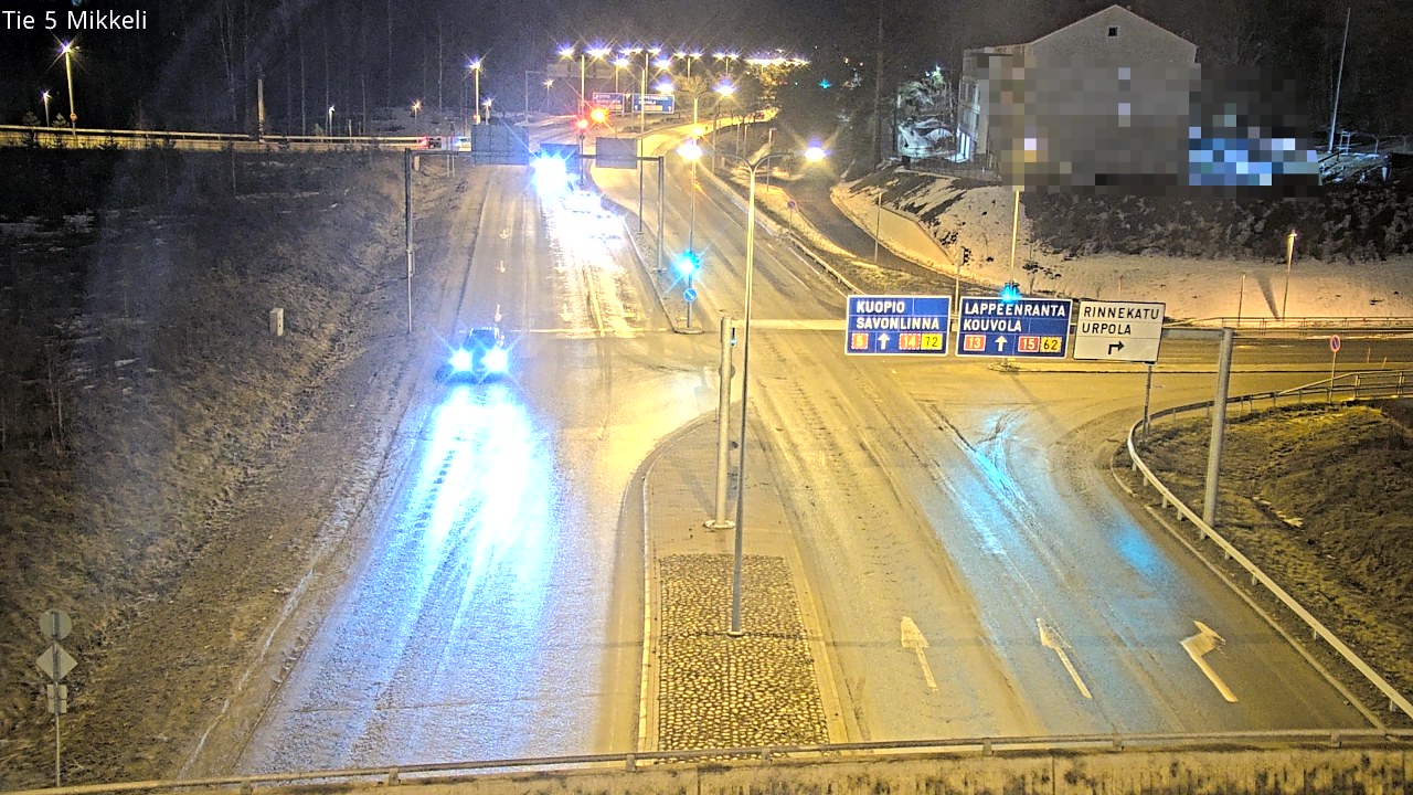 Weather Camera Image Road 5 Mikkeli, Mikkeli, Etelä-Savo