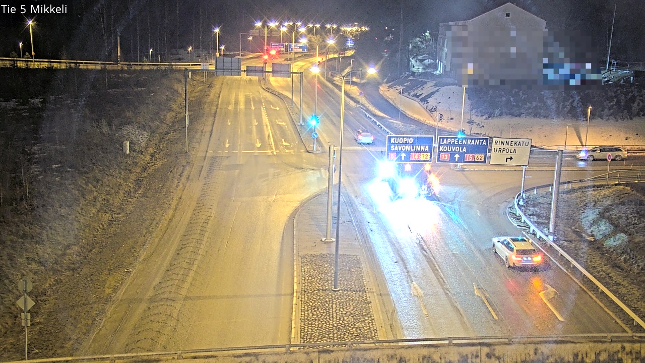 Weather Camera Image Road 5 Mikkeli, Mikkeli, Etelä-Savo