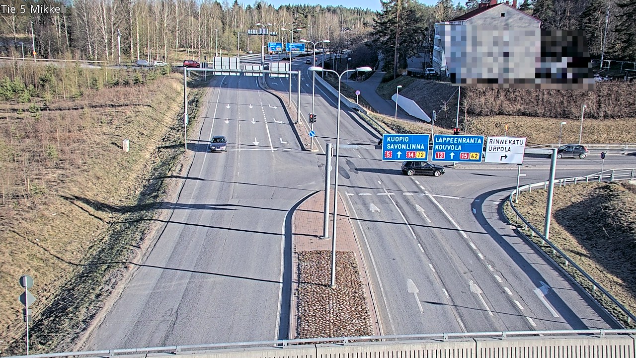 Weather Camera Image Tie 5 St Michel, Mikkeli, Etelä-Savo
